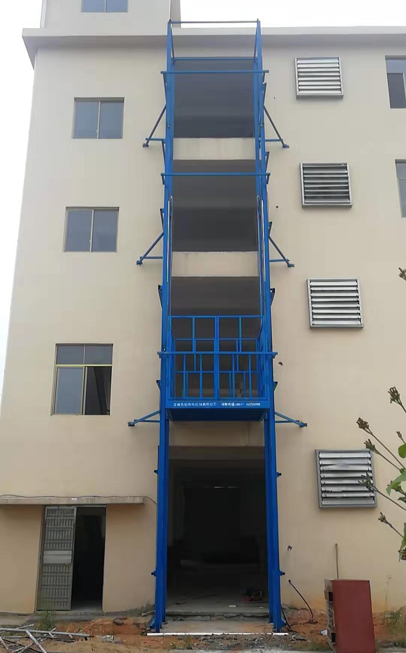 海北室外导轨式升降平台
